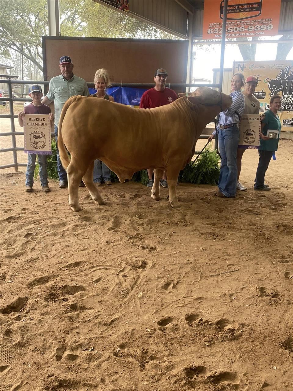 Waller FFA 2023 Livestock Show and Auction Results